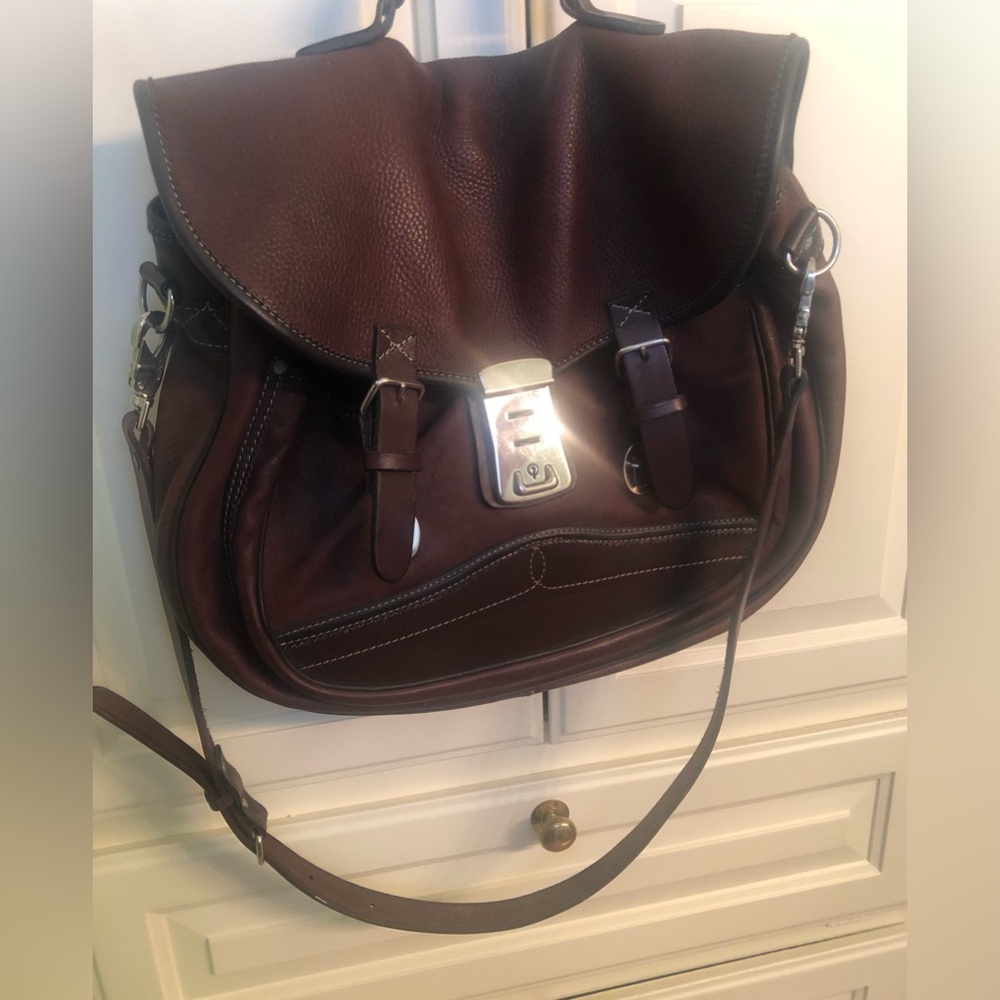 Rugby North America The Famous Brand leather bag laptop case